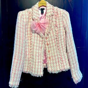 Carole Little silk blend jacket